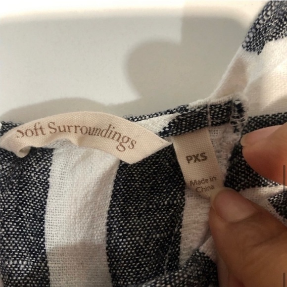 Soft Surroundings Sunset tunic cold shoulder size:XS - Picture 11 of 16